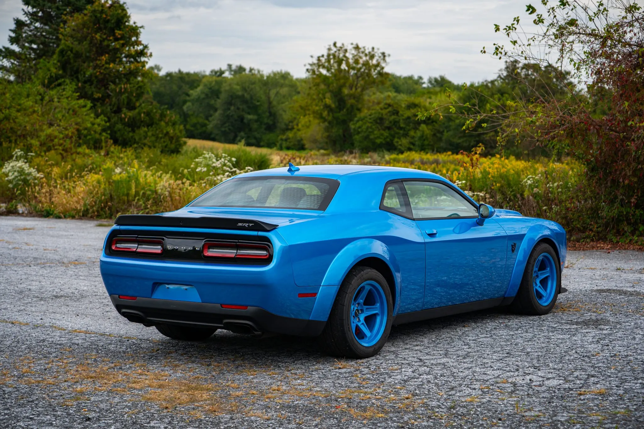 2018 Dodge Challenger SRT Demon BLUE